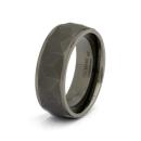 8 mm Titanring mit Schwarz-auf-Schwarz-Finish - Timor Black